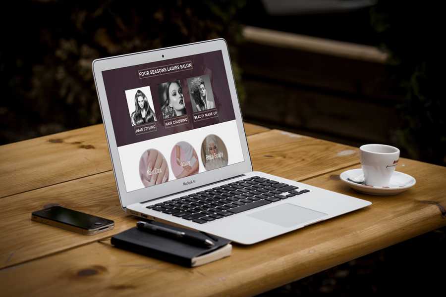 تصميم موقع FOUR SEASONS LADIES SALON 15